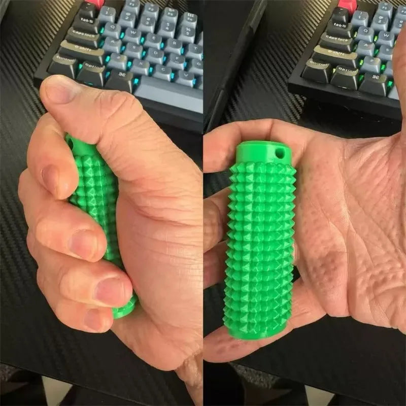 "Keychain | Bpa-Free Tactile Anxiety Relief for Adults, Portable Sensory Keyring with 360° Rotation (Novelty Gift for Friends)"