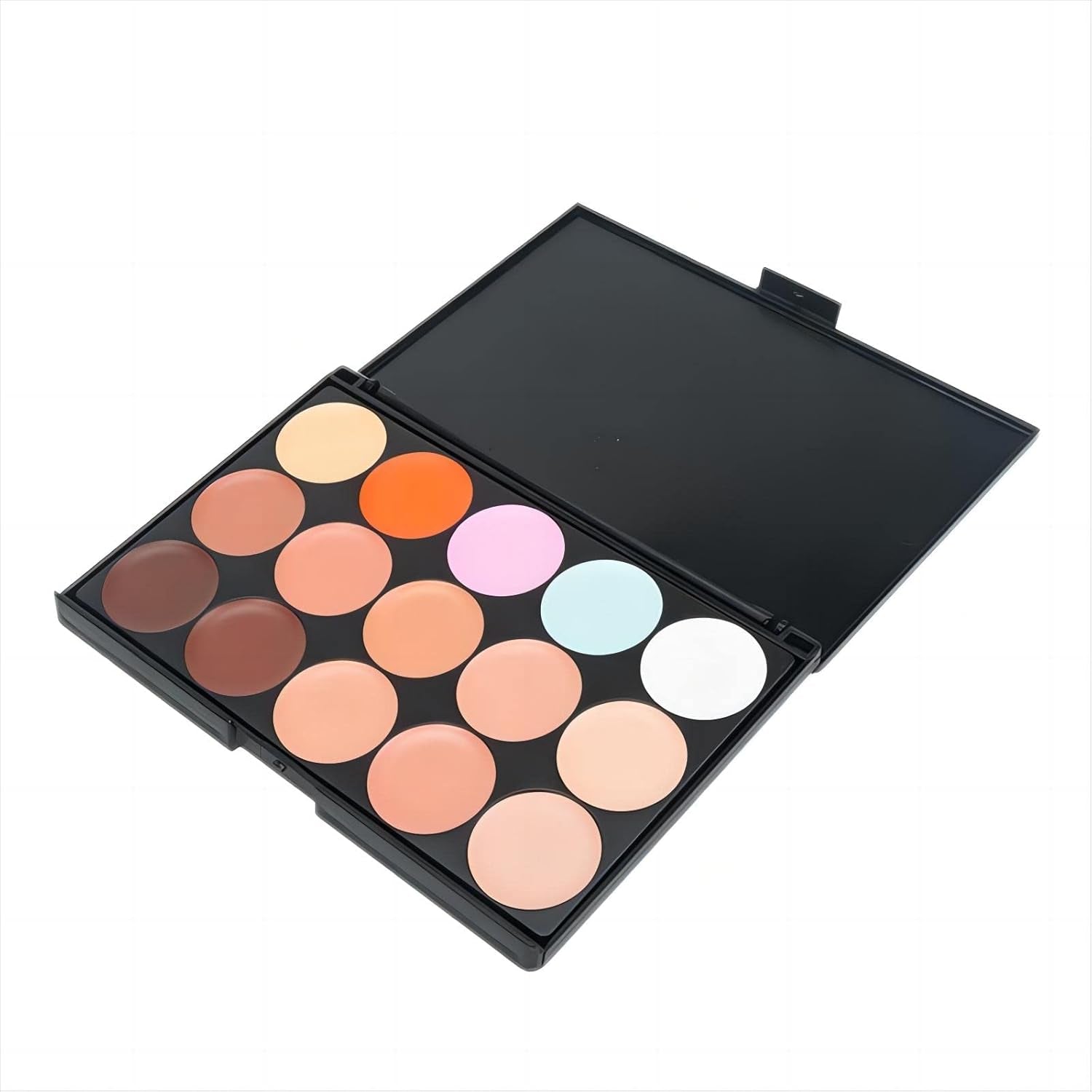 15 Color Contour Kit-Face Contouring and Highlighter Palette-Makeup Blemish Concealer Cream Palette - Full Coverage，Moisturizing and Waterproof，Lasting (Z-02)
