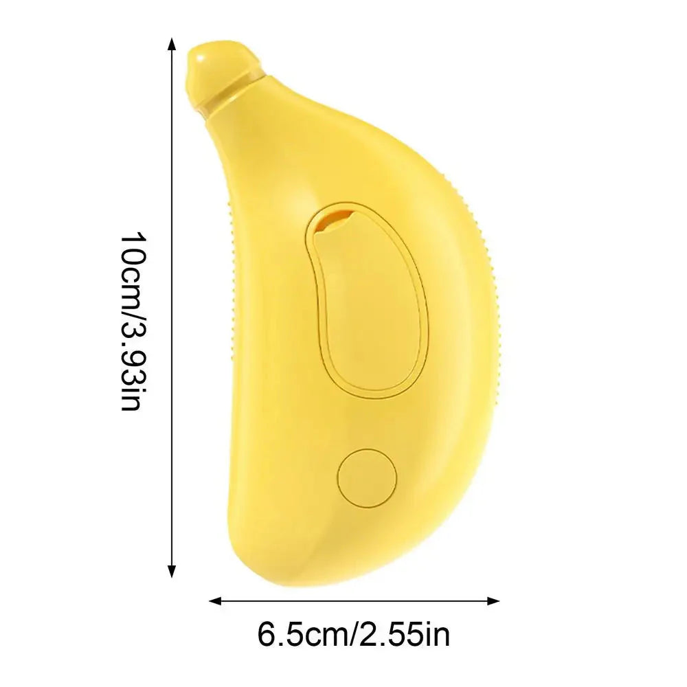 Electric Cat Steam Brush - 3-in-1 Pet Grooming Comb with Water Spray for Cats and Dogs, USB Rechargeable