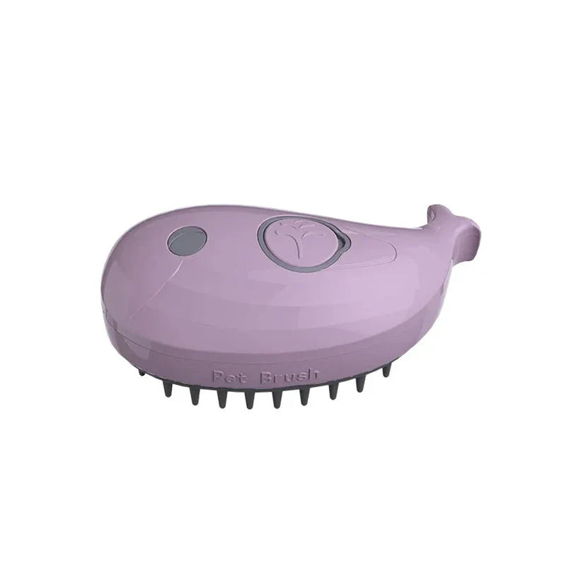 Electric Cat Steam Brush - 3-in-1 Pet Grooming Comb with Water Spray for Cats and Dogs, USB Rechargeable