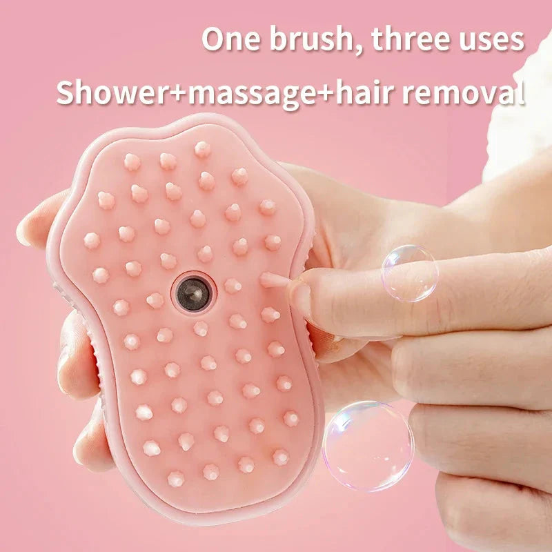 Electric Cat Steam Brush - 3-in-1 Pet Grooming Comb with Water Spray for Cats and Dogs, USB Rechargeable