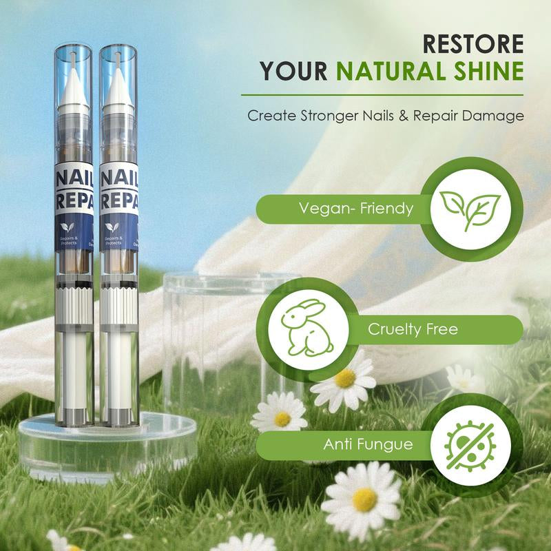 4-Pack Nail Fungus Treatment Pens – 25% Undecylenic Acid, Extra Strength Formula with Twist Pen Applicator