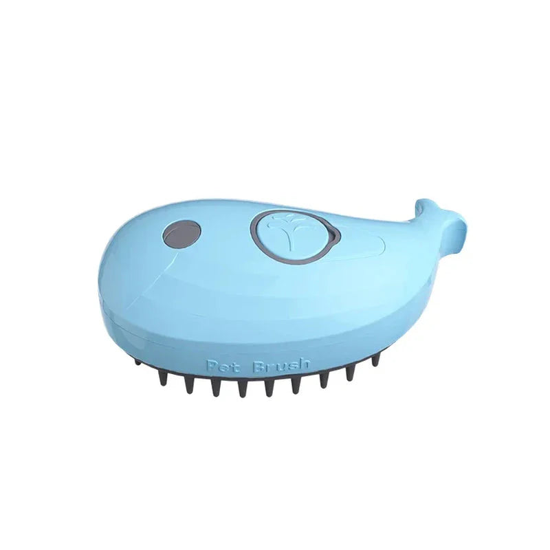 Electric Cat Steam Brush - 3-in-1 Pet Grooming Comb with Water Spray for Cats and Dogs, USB Rechargeable
