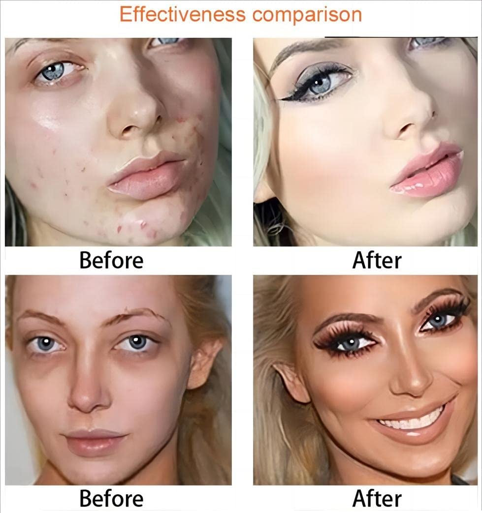 15 Color Contour Kit-Face Contouring and Highlighter Palette-Makeup Blemish Concealer Cream Palette - Full Coverage，Moisturizing and Waterproof，Lasting (Z-02)