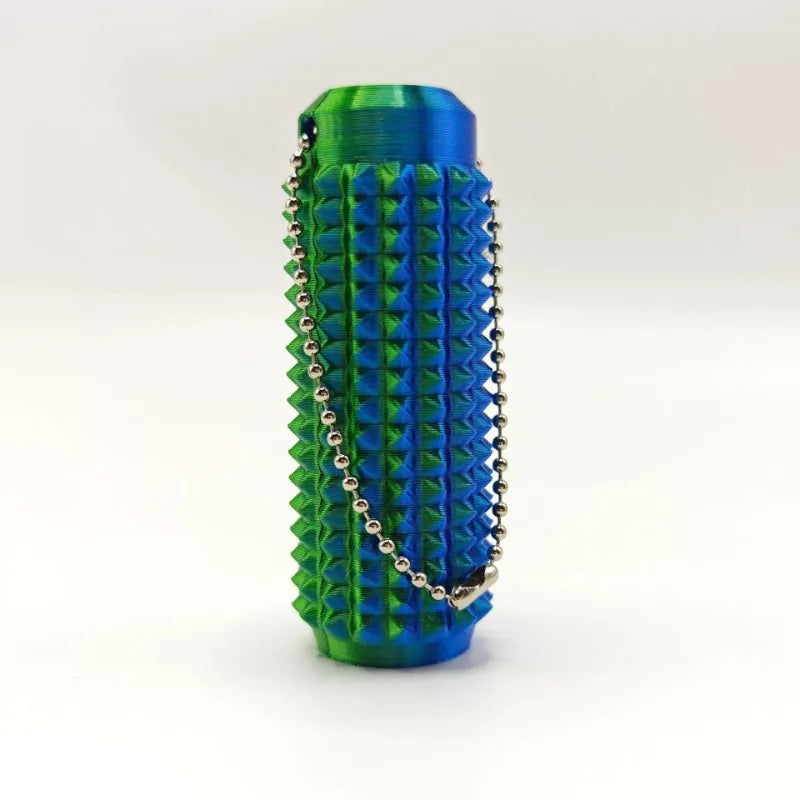 "Keychain | Bpa-Free Tactile Anxiety Relief for Adults, Portable Sensory Keyring with 360° Rotation (Novelty Gift for Friends)"